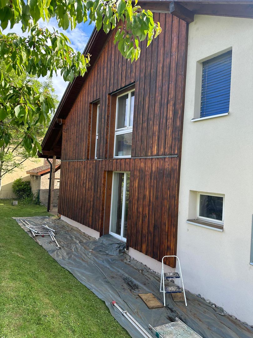 rénovation extérieur chalet