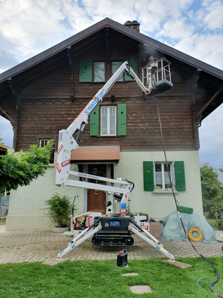 Traitement du bois contre les insectes a Chamby Montreux